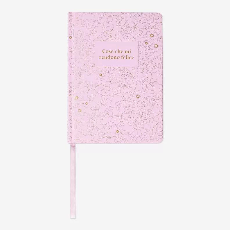 Oferta de Agenda pessoal cor-de-rosa em italiano por 6€ em Flying Tiger