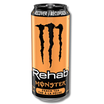 Oferta de Monster Energy Drink Recover Rehab Peach Tea 458ml por 4,45€ em Glood