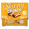 Oferta de Skinny Crunch Peanut Butter Snack Bars 5 x 20g por 2,45€ em Glood