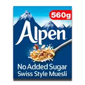 Oferta de Alpen No Added Sugar 550g por 4,95€ em Glood