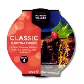 Oferta de Matthew Walker Christmas Classic Pudding 400g por 7,95€ em Glood