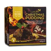 Oferta de Matthew Walker Christmas Luxury Pudding 400g por 11,95€ em Glood