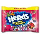 Oferta de Wonka Nerds Gummy Clusters Rainbow Treat Pack 12 x 14g por 9,951€ em Glood