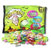 Oferta de Warheads Extreme Sour Treat Pack 70 Pieces 374g por 9,95€ em Glood