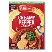 Oferta de Schwartz Creamy Pepper Sauce Mix 25g por 1,95€ em Glood