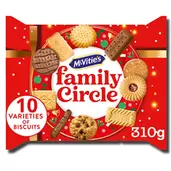 Oferta de Mcvitie's Family Circle 400g por 6,45€ em Glood