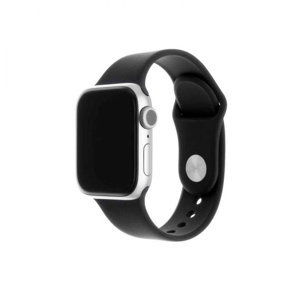 Oferta de Bracelete Apple Watch FIXED em silicone 38 a 41 mm - Preto por 11,99€ em GMS Store