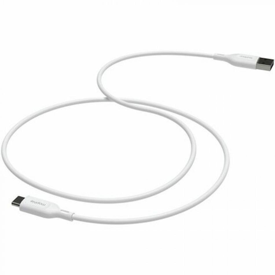 Oferta de Cabo USB-A para USB-C de 1 metro - Branco por 9,99€ em GMS Store