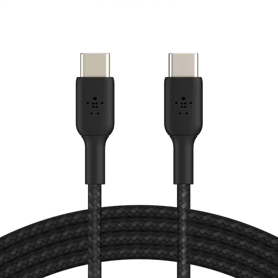 Oferta de Cabo USB-C Belkin BOOST CHARGE Braided 1 m Black por 14,99€ em GMS Store