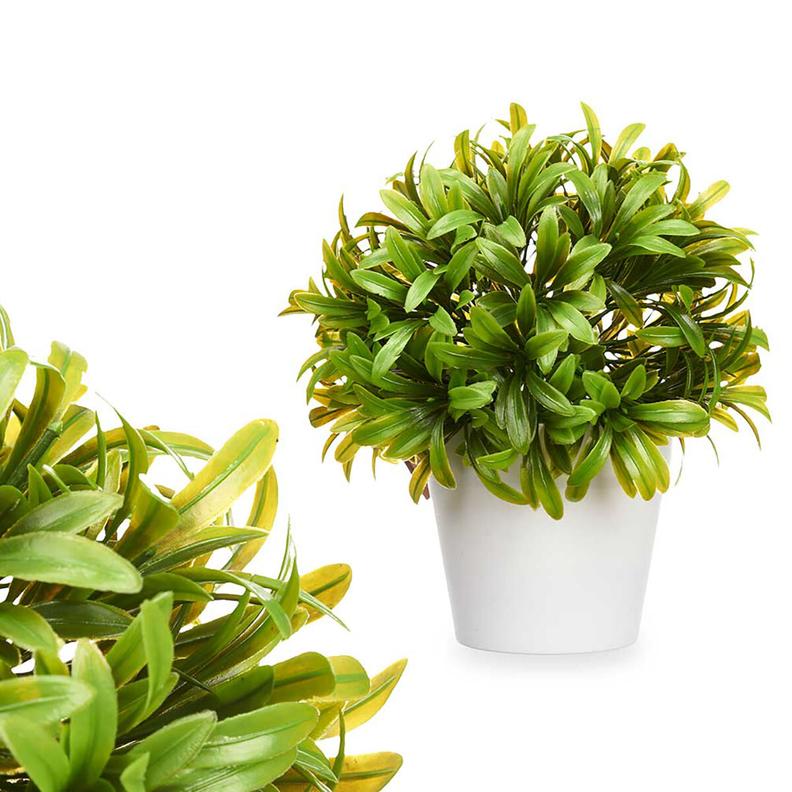 Oferta de Vaso Com Planta Artificial Verde 17cm por 4,99€ em hôma