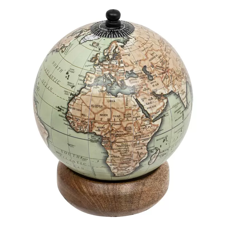 Oferta de Globo Decorativo Be Vintage Em Madeira Mango por 6,99€ em hôma