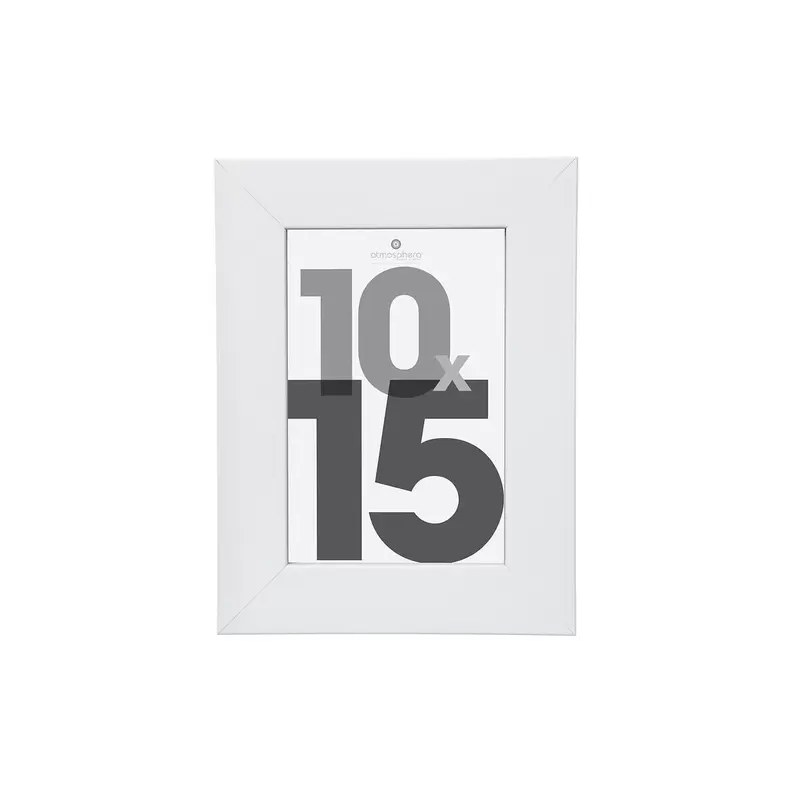 Oferta de Moldura Para Fotos Branca 10x15cm por 2,49€ em hôma