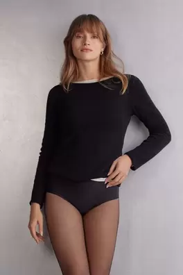 Oferta de Camisola Manga Comprida 100% em Caxemira por 99€ em Intimissimi