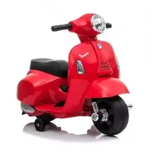 Oferta de Mini Moto de Batería Vespa Rojo por 99,99€ em Juguetoon