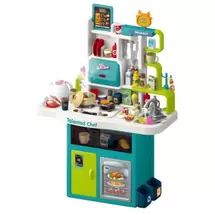 Oferta de Cocina Home Chef Azul con 115 Accesorios por 89,99€ em Juguetoon