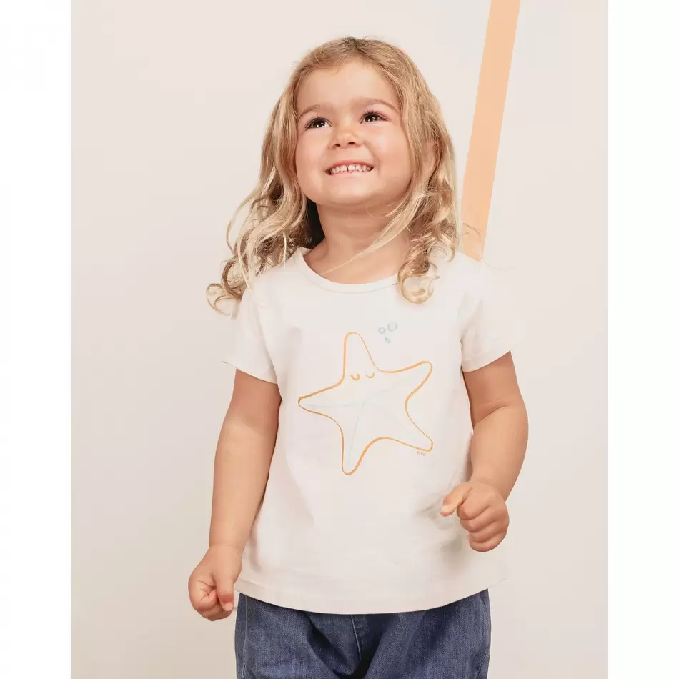 Oferta de T-shirt Starfish por 11,5€ em Knot