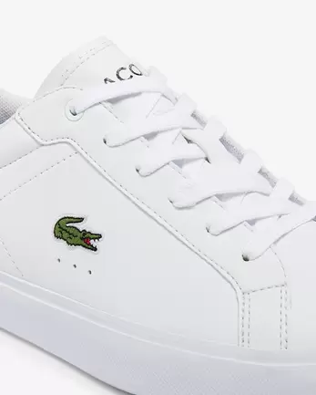 Oferta de Sapatilhas júnior em Material Sintético Powercourt por 65€ em Lacoste