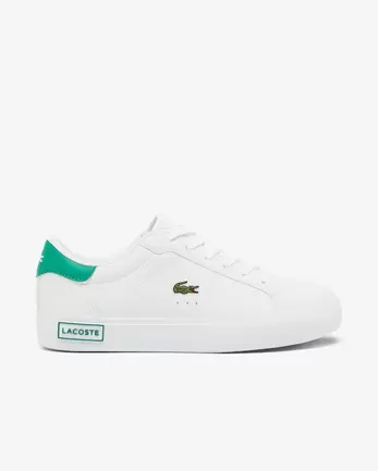 Oferta de Sapatilhas Powercourt Júnior por 65€ em Lacoste