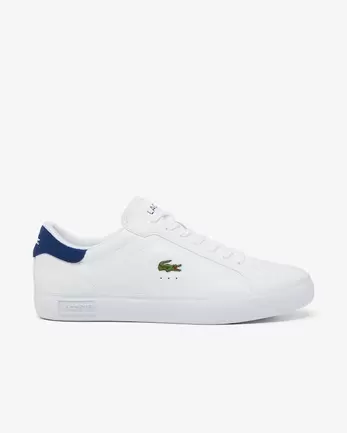 Oferta de Sapatilhas Powercourt em Pele para Homem por 100€ em Lacoste