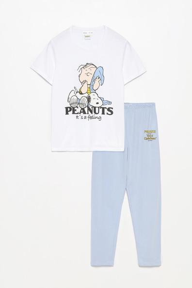 Oferta de Conjunto De Pijama Do Snoopy Peanuts™ por 12,99€ em Lefties