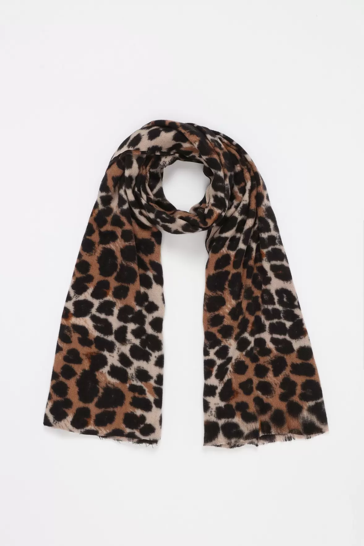 Oferta de Cachecol Animal Print por 8,99€ em Lefties