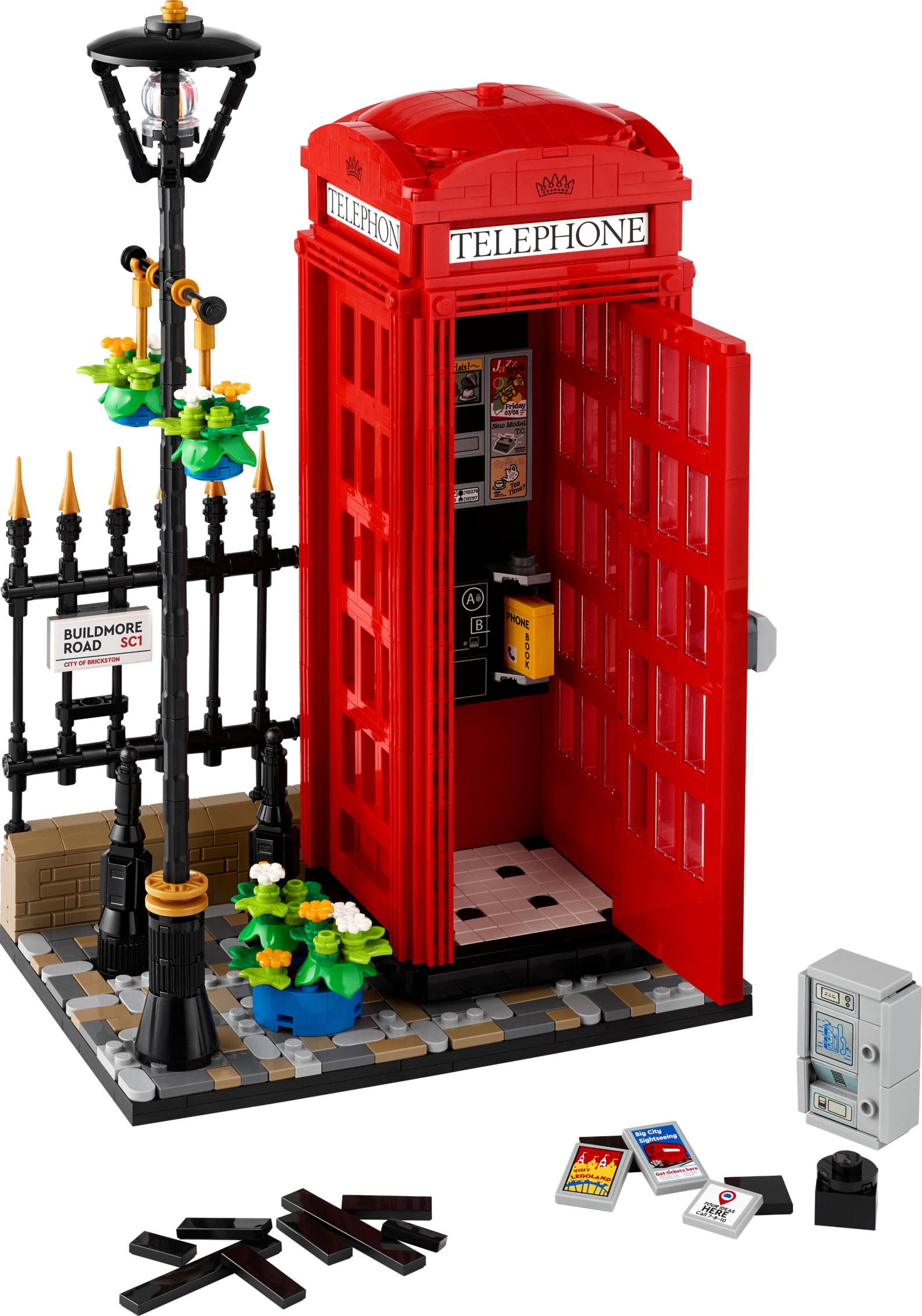 Oferta de Cabine Telefónica Vermelha de Londres por 114,99€ em LEGO