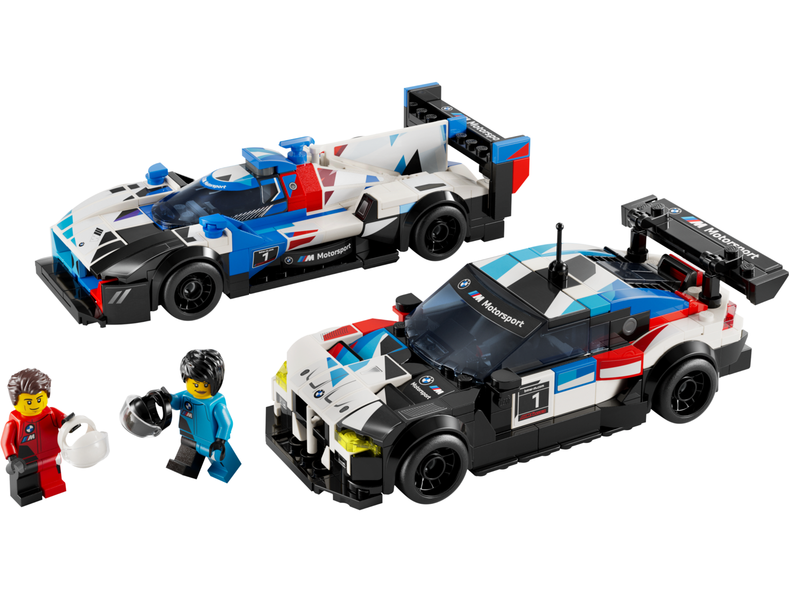 Oferta de Carros de Corrida BMW M4 GT3 e BMW M Hybrid V8 por 49,99€ em LEGO