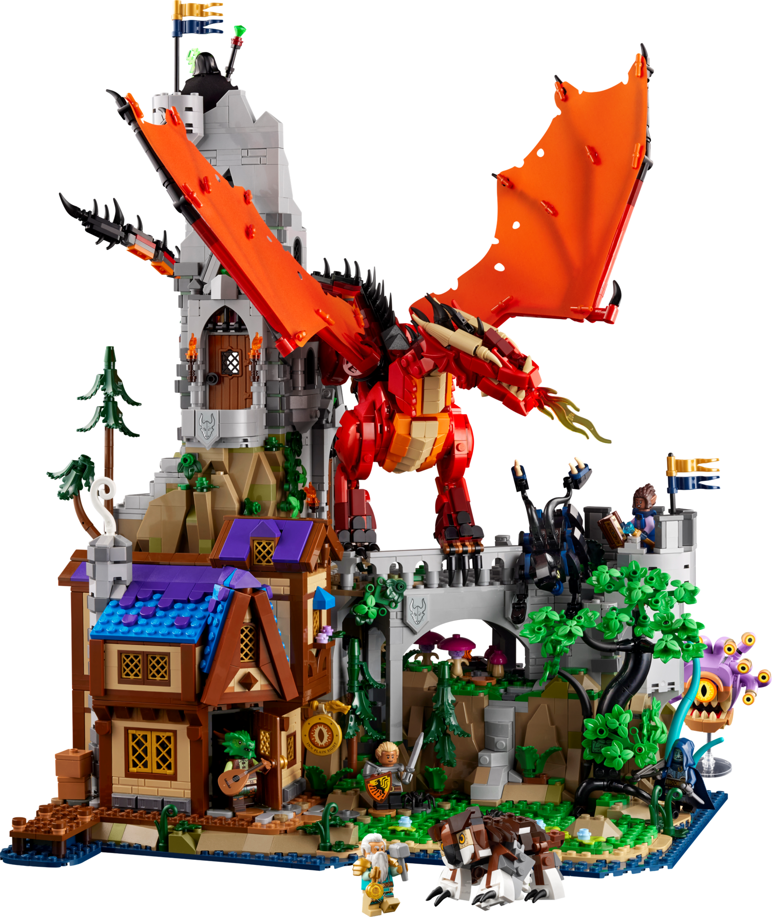 Oferta de Dungeons & Dragons: A Lenda do Dragão Vermelho por 359,99€ em LEGO