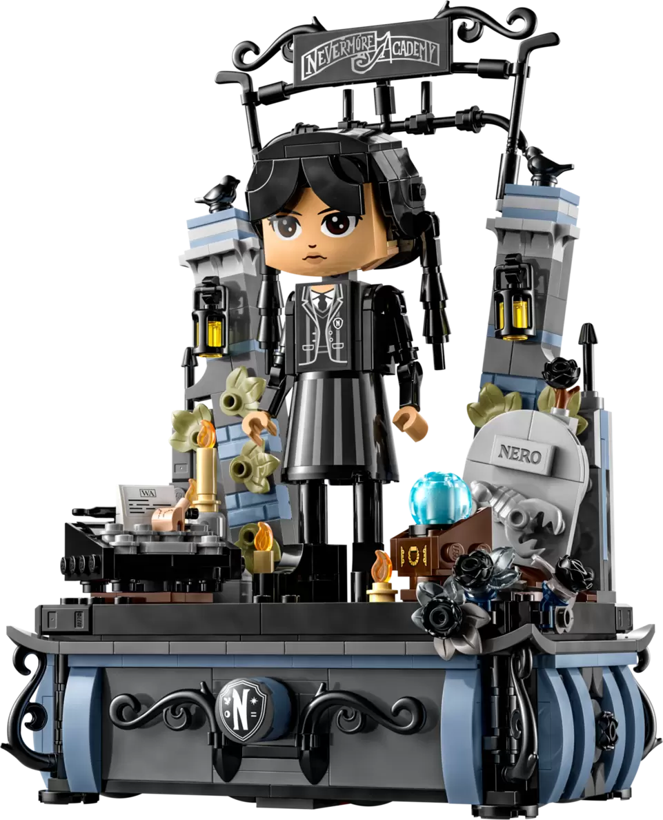 Oferta de Figura de Wednesday Addams por 49,99€ em LEGO