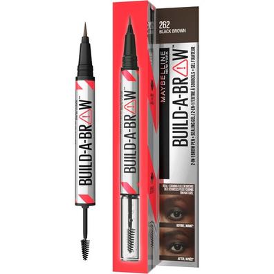 Oferta de Maybelline Build-A-Brow 2 Easy Steps Eye Brow Pencil and Gel (Various Shades) por 13,95€ em Look Fantastic