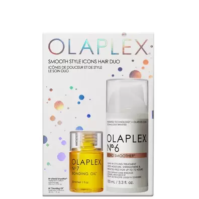 Oferta de Olaplex Smooth Style Icons Hair Duo por 49,95€ em Look Fantastic