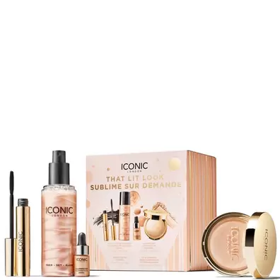 Oferta de ICONIC London That Lit Look Gift Set por 51,45€ em Look Fantastic