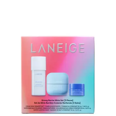 Oferta de LANEIGE Strong Barrier Minis Set por 23,45€ em Look Fantastic