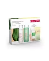 Oferta de Clarins Coffret Essenciais de Limpeza Pele Oleosa/Mista 200ml 4pcs por 31,89€ em Mass Perfumarias