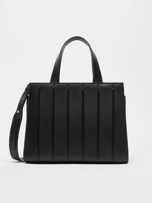 Oferta de Medium leather Whitney Bag por 1449€ em Max Mara