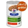 Oferta de Hill's Prescription Diet 36 latas para cães em promoção: 24 + 12 grátis! por 87,89€ em Zooplus