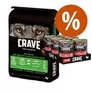 Oferta de Crave Adult 11,5 kg ração + 6 x 400 g comida húmida a preço especial por 110,99€ em Zooplus