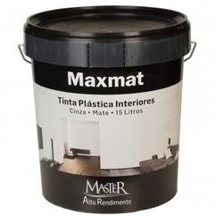 Oferta de Tinta Master Interior Mate Cinza 15l por 51,9€ em Maxmat
