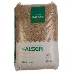 Oferta de Pellets Palser 6mm Enplus A1 Saco 15kg por 4,19€ em Maxmat