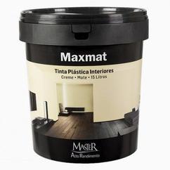 Oferta de Tinta Master Creme Lisa Mate 15L por 49,9€ em Maxmat