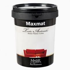 Oferta de Tinta Master Interior Branca Acetinada 5L por 32,9€ em Maxmat