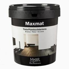Oferta de Tinta Master Branca Lisa Mate 15L por 48,9€ em Maxmat