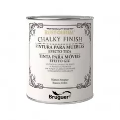 Oferta de Tinta CHALKYFINISH Branco Velho 125ml por 7,99€ em Maxmat