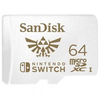 Oferta de SANDISK - NINTENDO Switch - cartão de Memória flash - 64 GB - UHS-I U3 - microSDXC UHS-I - para NINTENDO Switch por 15,25€ em Mbit