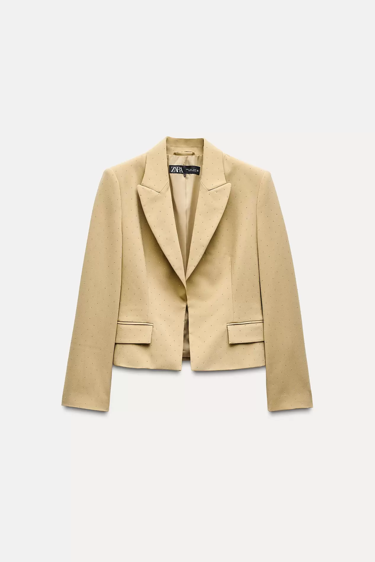 Oferta de BLAZER OMBREIRAS BRILHANTES por 49,95€ em ZARA