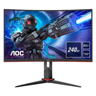 Oferta de Monitor Gaming Curvo AOC C27G2ZE LED 27" FHD 0.5ms por 186,99€ em Media Markt