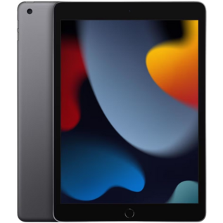 Oferta de Apple iPad 2021 Cinzento Sideral - Tablet 10.2" 64GB Wi-Fi A13 Bionic por 349€ em Media Markt