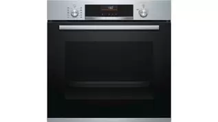 Oferta de Forno Elétrico Bosch Serie 6 HBA5360S0 | 71 L | 59.4 cm | A | Aço inoxidável por 499,99€ em Media Markt