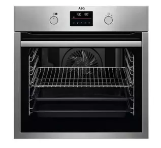 Oferta de Forno Elétrico AEG Series 6000 BPS35516XM | Pirolítico | 71 L | 59.5 cm | A+ | Aço acetinado por 487,99€ em Media Markt