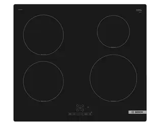 Oferta de Placa de Indução Bosch PUE61RBB5E | 59,2 cm | 4 Zonas | Preto por 399,99€ em Media Markt